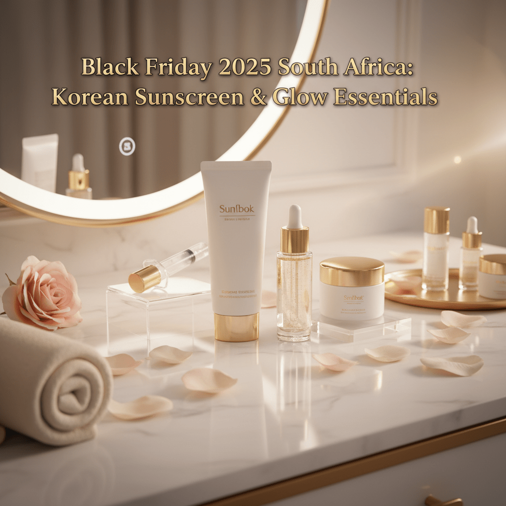 Black Friday 2025 South Africa: Korean Sunscreen & Glow Essentials