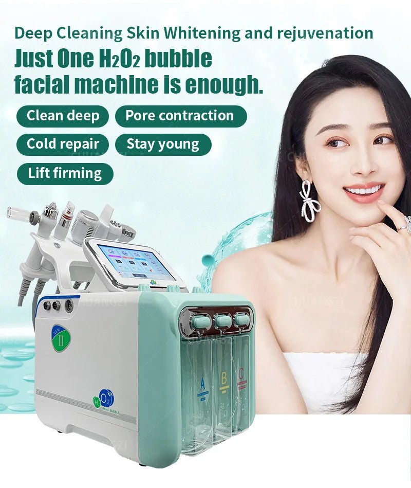 6-in-1 Hydrogen Oxygen Facial Spa Machine