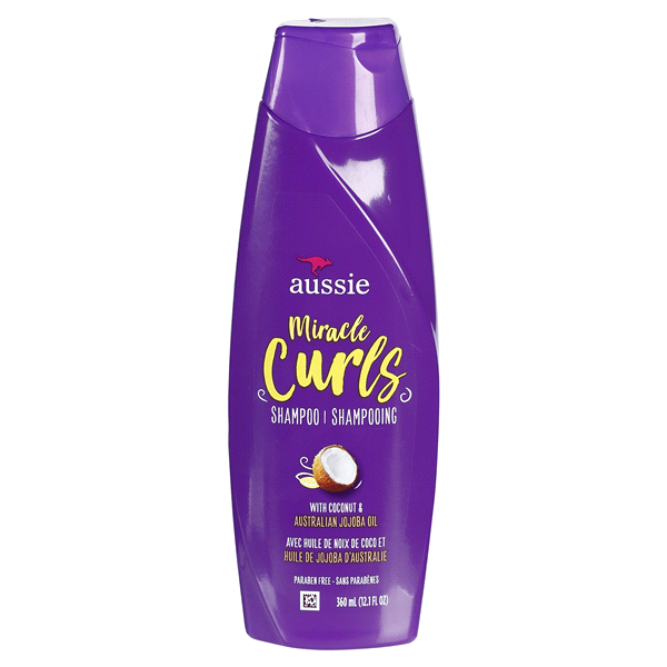 Aussie Miracle Curls with Coconut & Jojoba Oil shampoo