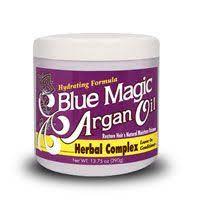 Blue Magic Argan Herbal Complex Leave-In Conditioner 12 oz