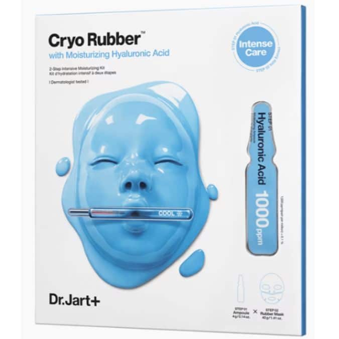 Dr Jart Cryo Rubber with Moisturizing Hyaluronic Acid Mask