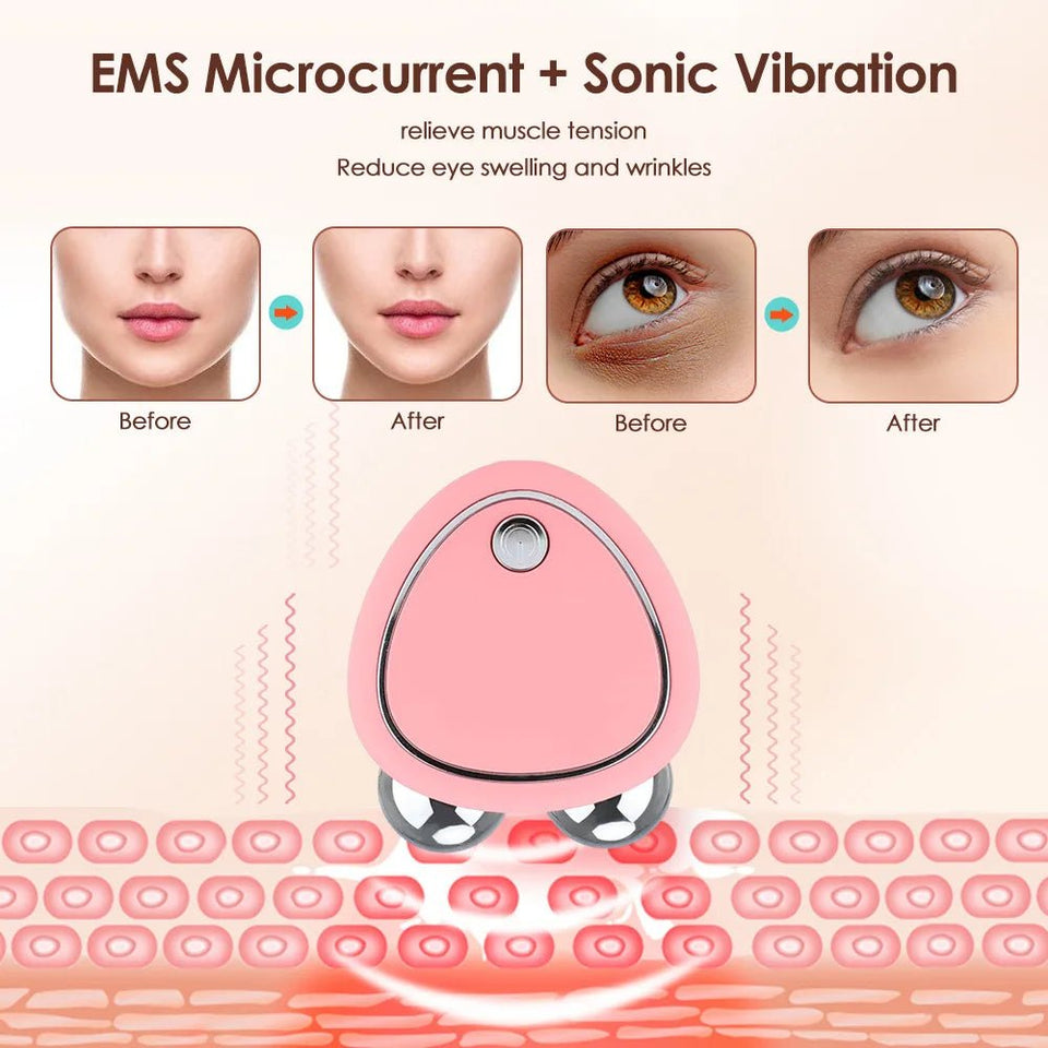 Electric EMS Face Lift Massager Roller