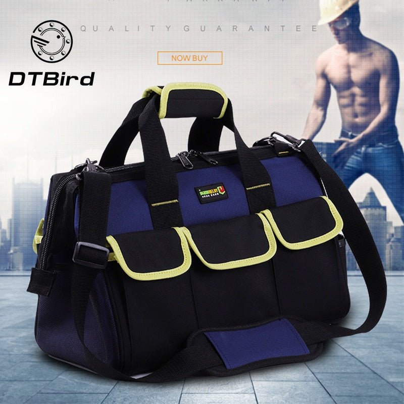 ELECTRICIAN TOOL BAG - Durable, Multi-Pocket Professional Organizer