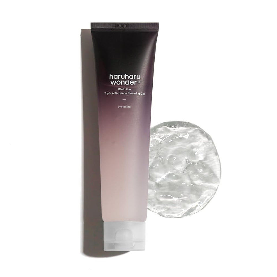 Haruharu Wonder Black Rice Triple AHA Gentle Cleansing Gel