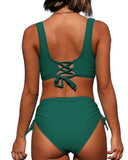 High Waist Push-Up Bikini Swimsuit Set South Africa