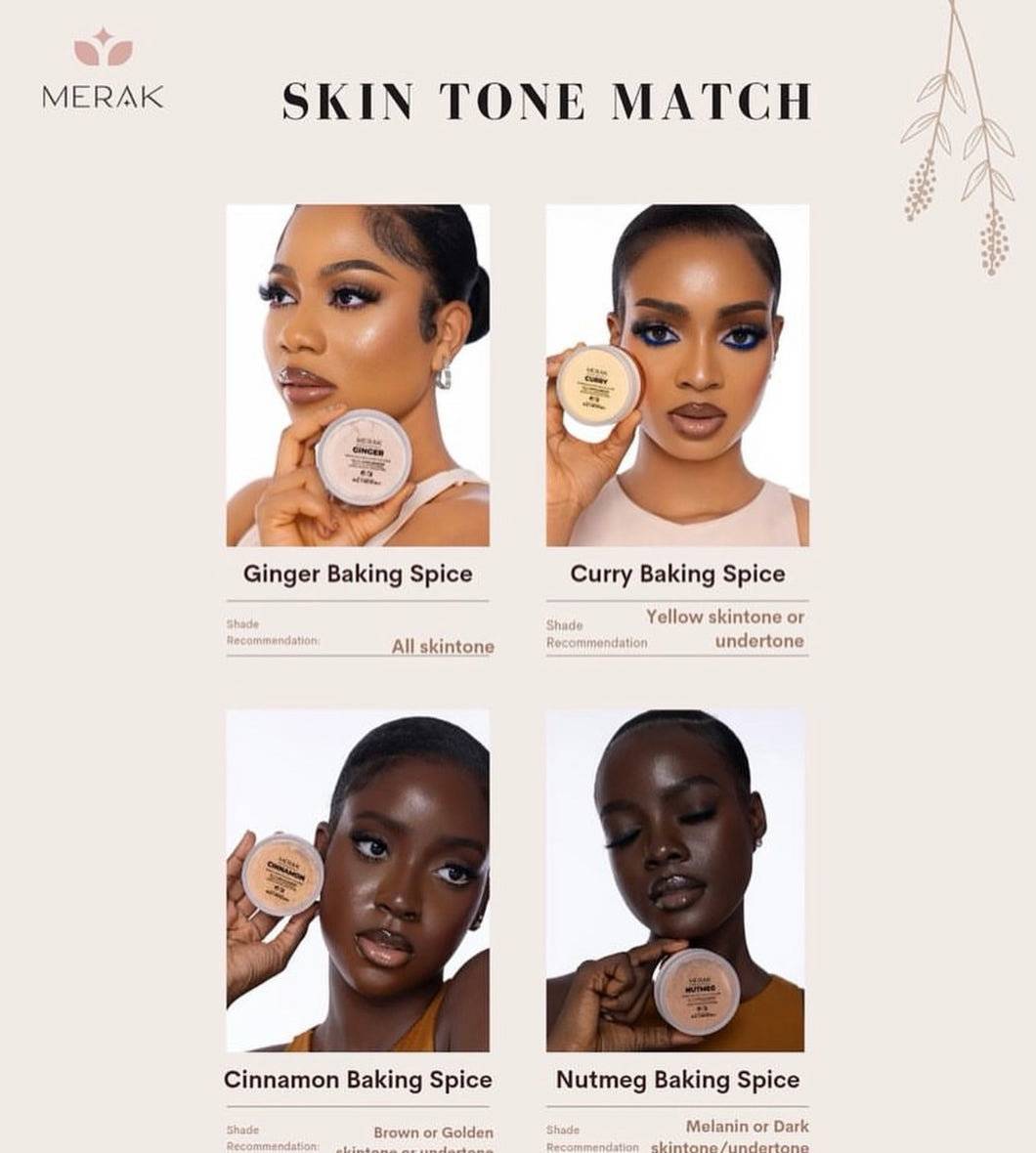 Merak loose setting powder