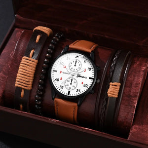 Luxury Men's Quartz Watches Gift Set