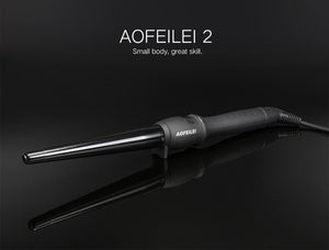 Professional styling hair curling wand