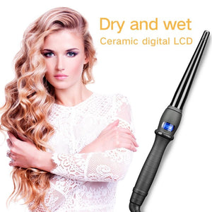 Professional styling hair curling wand