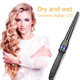 Professional styling hair curling wand