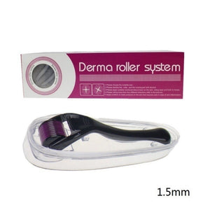 Purple 0.25mm-2.5mm 540 Microneedle Derma Roller Micro Needles Skin Scar Therapy