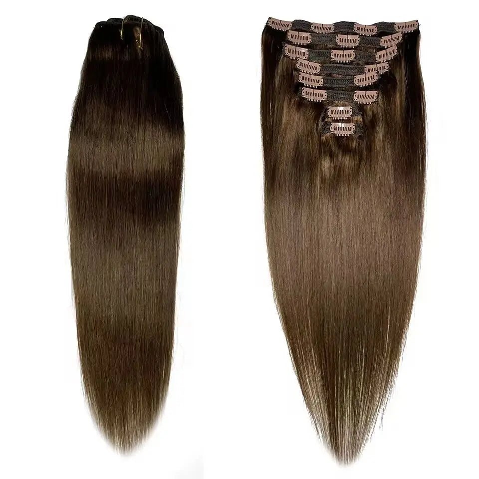 Remy Clip-In Hair Extensions Straight